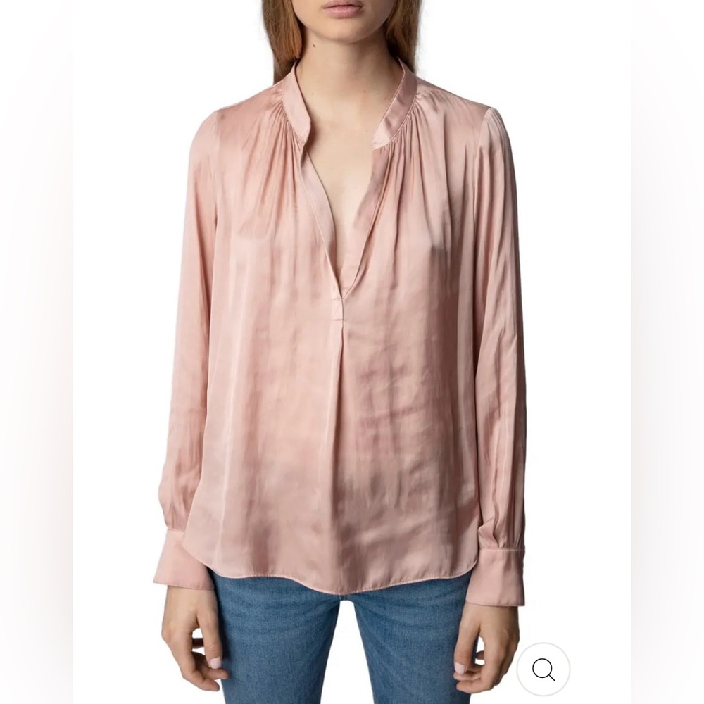 Tink Blouse in blush from Zadig and Voltaire
